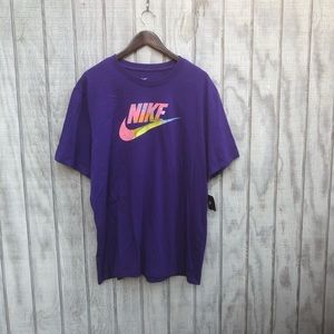The Nike Tee Logo Purple T-Shirt - NWT